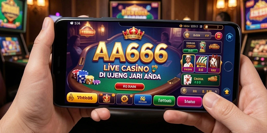 Screenshot gameplay Live Casino yang mendebarkan dengan dealer profesional.