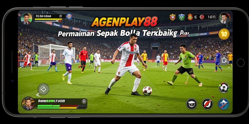 Tangkapan layar menit-menit akhir pertandingan di AGENPLAY88.