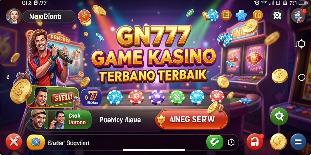 Tampilan gameplay seru dalam GN777, lengkap dengan fitur menarik.