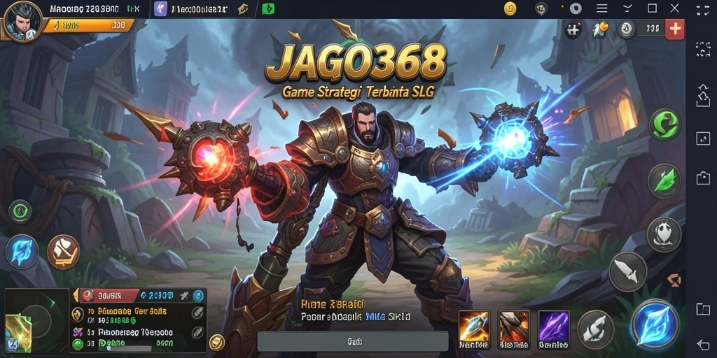 Tangkapan layar dari gameplay menarik JAGO368 dengan strategi SLG.