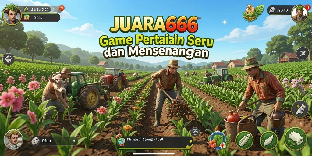 Menampilkan gameplay seru dengan bertani dan merawat hewan.