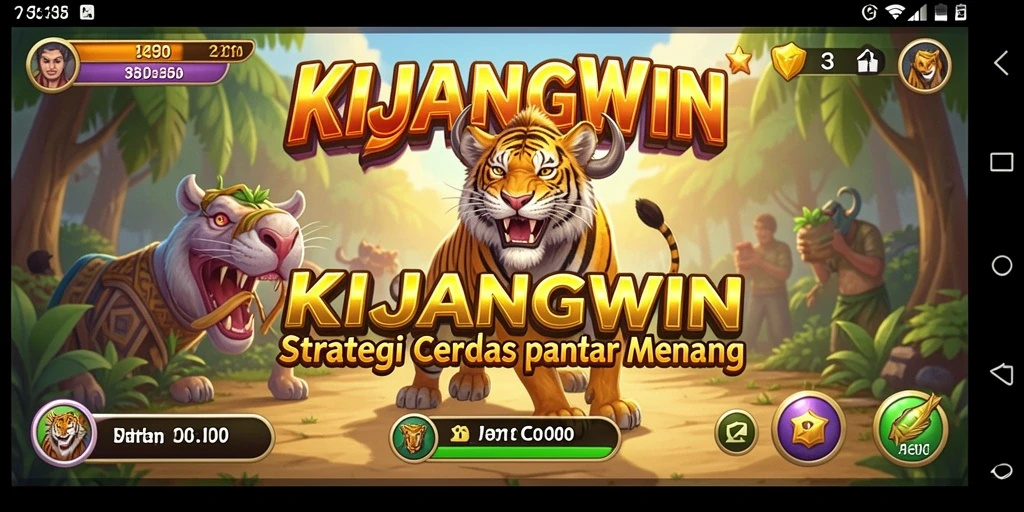 Screenshot gameplay KIJANGWIN menunjukkan momen strategis yang mendebarkan.