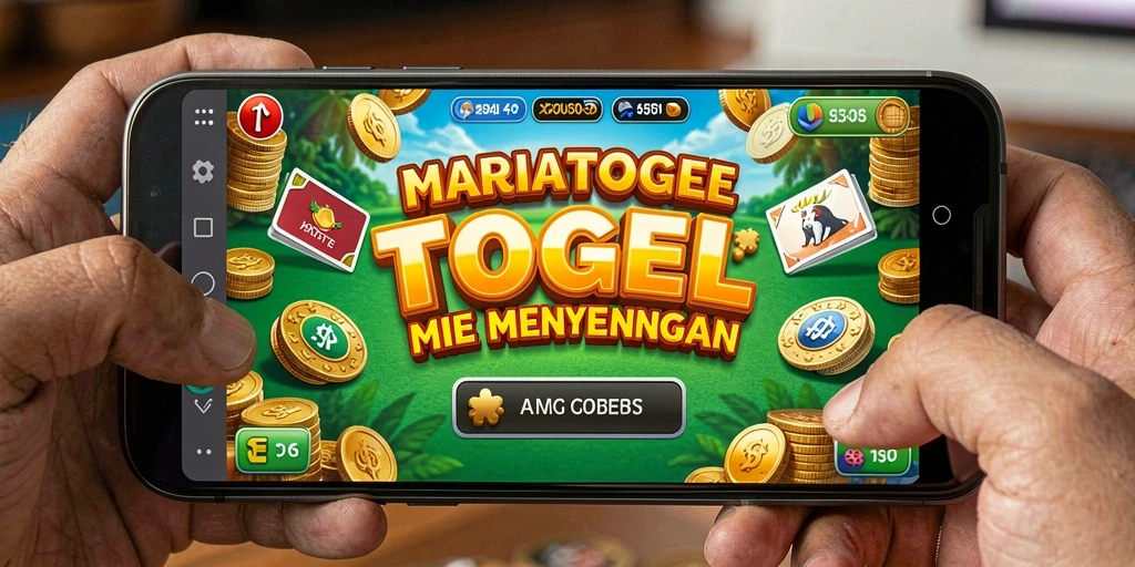 Screenshot gameplay MARIATOGEL yang menunjukkan pengalaman bermain togel.