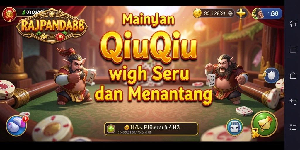 Tampilan gameplay QiuQiu yang menarik dan seru.
