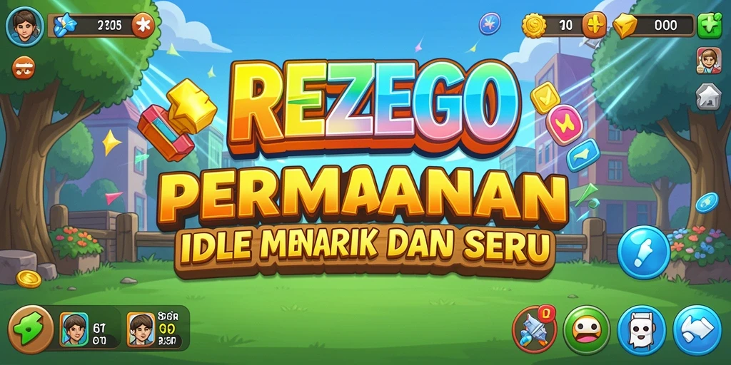 Gameplay <strong>REZEGO</strong> yang menarik dan menghibur dalam genre Idle.