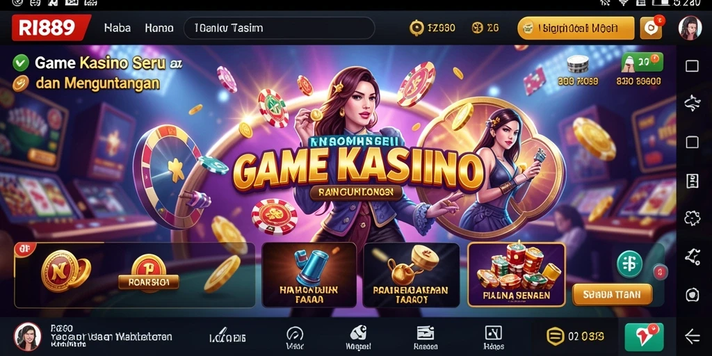 Gameplay kasino yang menarik dan mengasyikkan di RI889.