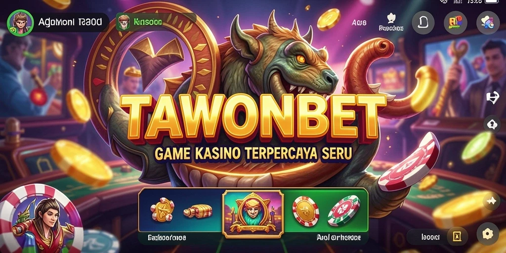 Tampilan gameplay TAWONBET yang menarik dan interaktif.